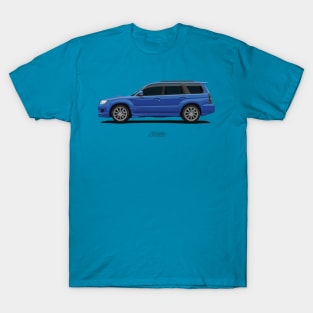 Forester SG STI Facelift Blue T-Shirt